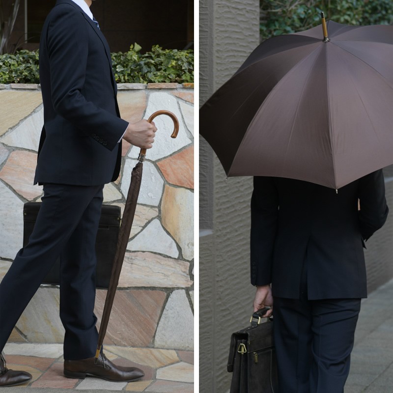【良品】ラムダ 市原 雨傘 紳士用 シルバー 親骨16本 直径113cm 良品】ラムダ 市原 雨傘 紳士用 シルバー 親骨16本 直径113cm