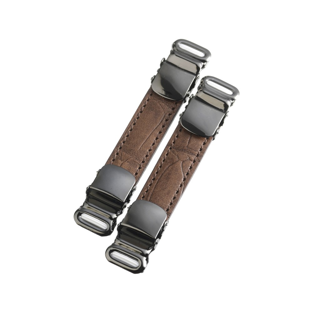 アームバンド 袖留め Ramuda シャツガーター 本革 クロコ型押し 日本製