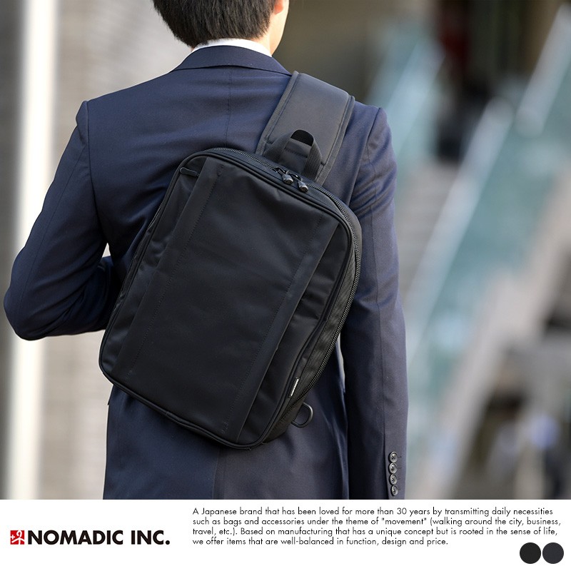 ショルダーバッグ メンズ ナイロン NOMADIC R16シリーズ 通勤用