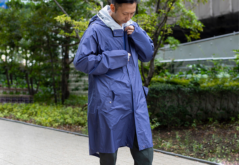 レインコート 自転車 メンズ 日本製 TO&FRO RAINCOAT ハイ