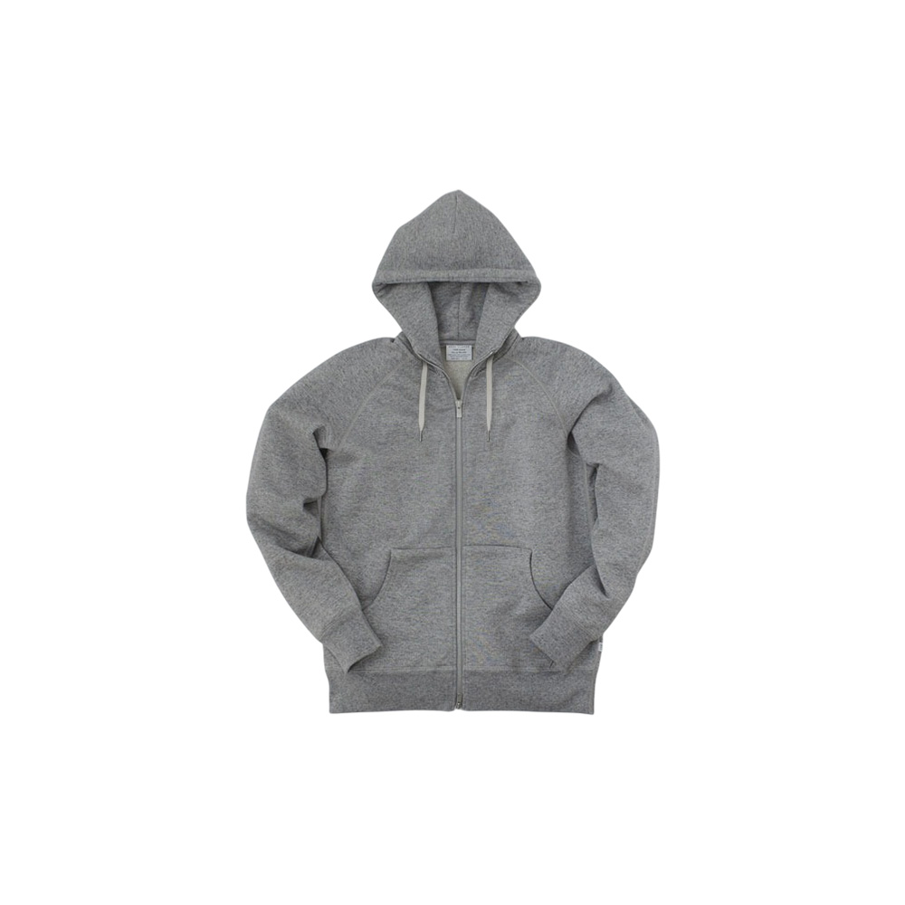メンズ パーカー 日本製 上質 THE (ザ) Sweat Zip up Hoodie ジッパー  