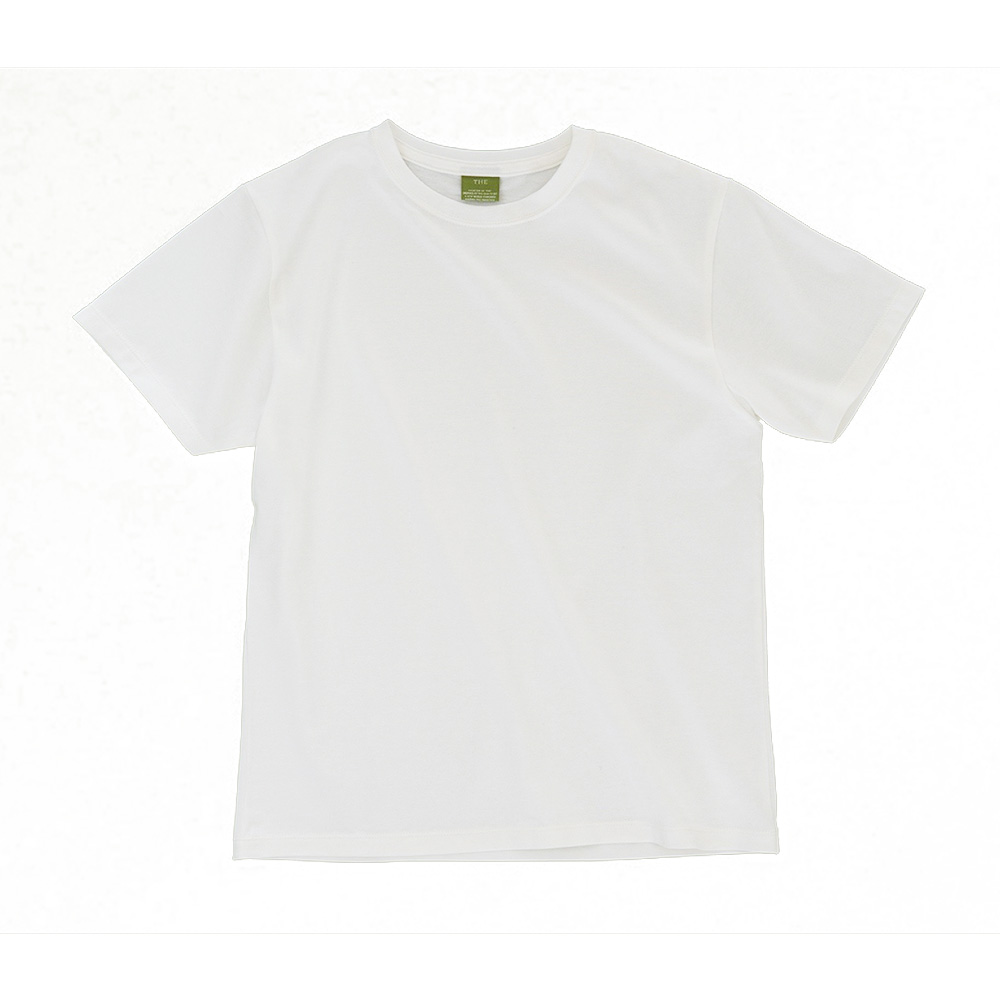 【新品未使用】man Tee ホワイト Tシャツ Sサイズ THE (ザ) ORGANIC COTTON T-SHIRTS オーガニックコットン Tシャツ