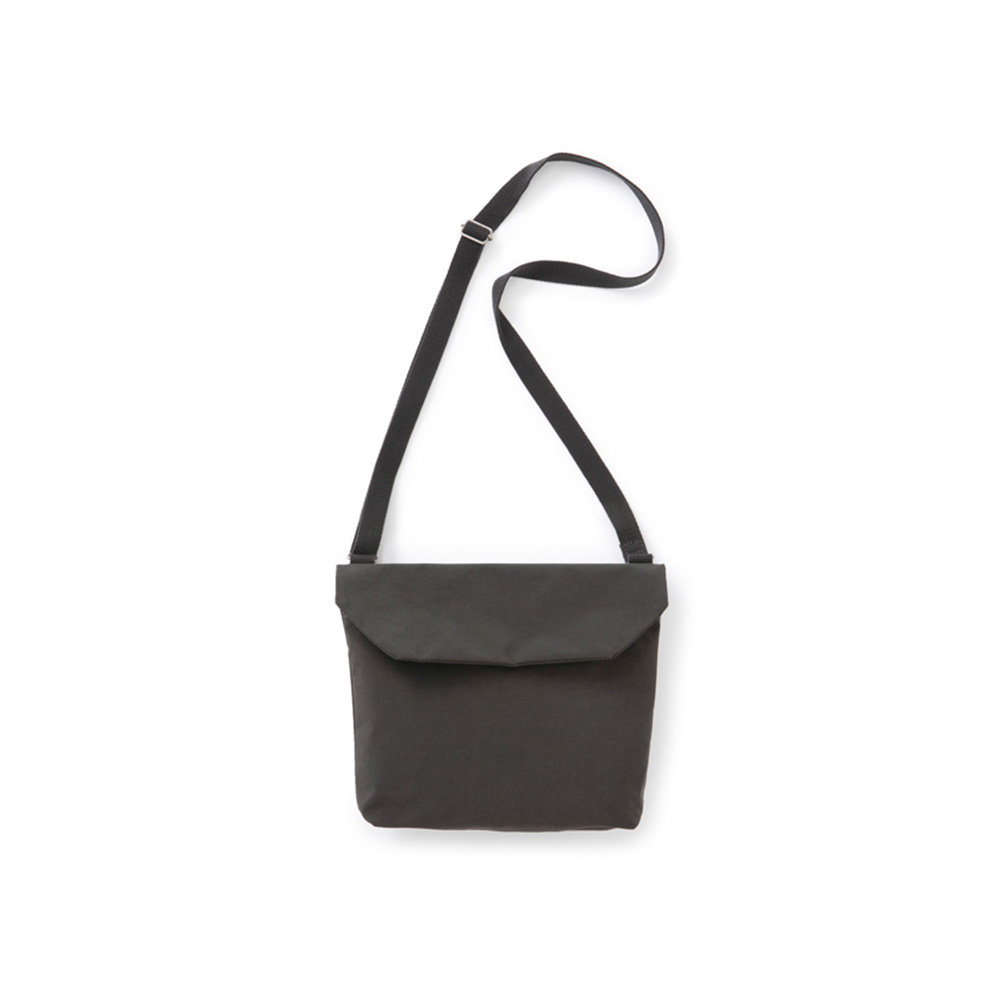 豊岡製鞄 メンズ ショルダーバッグ BAGWORKS 薄マチショルダーバッグ