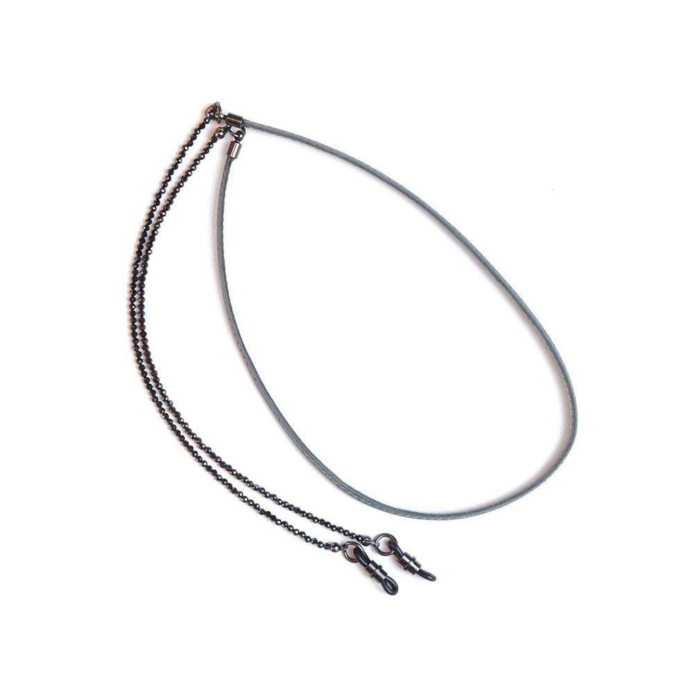 メガネチェーン メンズ 日本製 DIFFUSER 牛革グラスコード メガネ