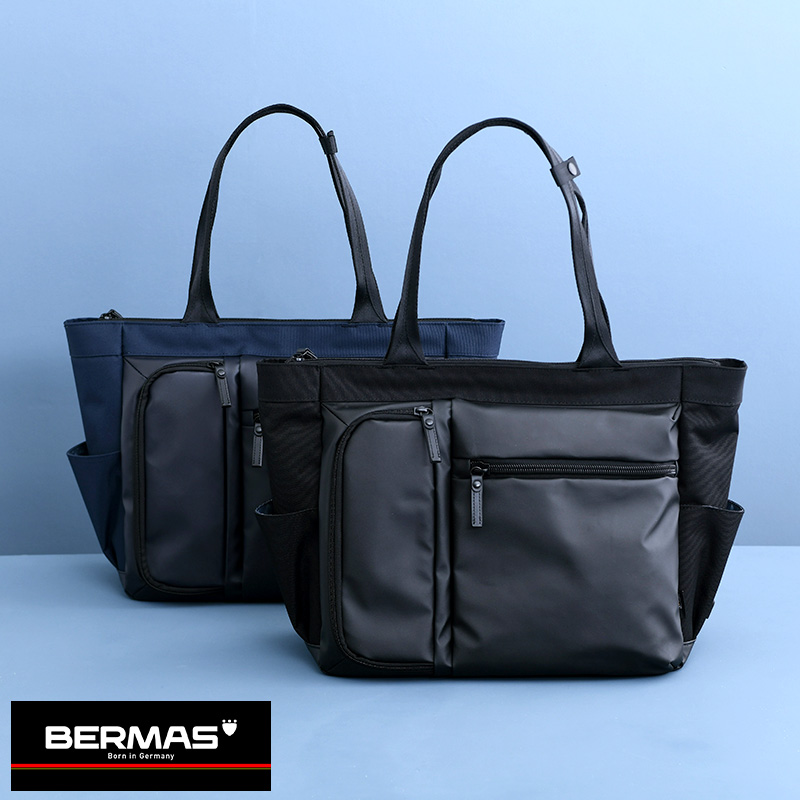 【YJ】BERMAS BIASLITE ビジネスバッグ 43cm ネイビー YJ様専用】BERMAS BIASLITE ビジネスバッグ 43cm ネイビー