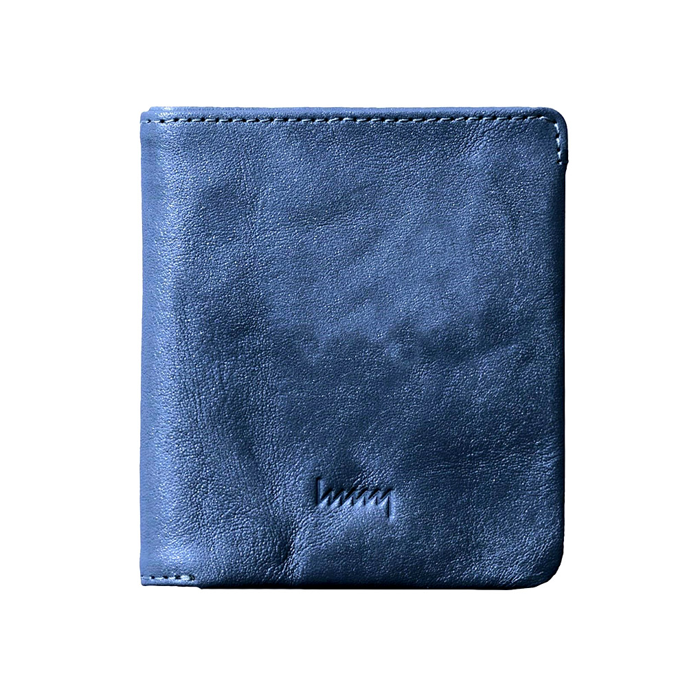 財布 薄い 日本製 hmny casual 二つ折りスリム財布 メンズ