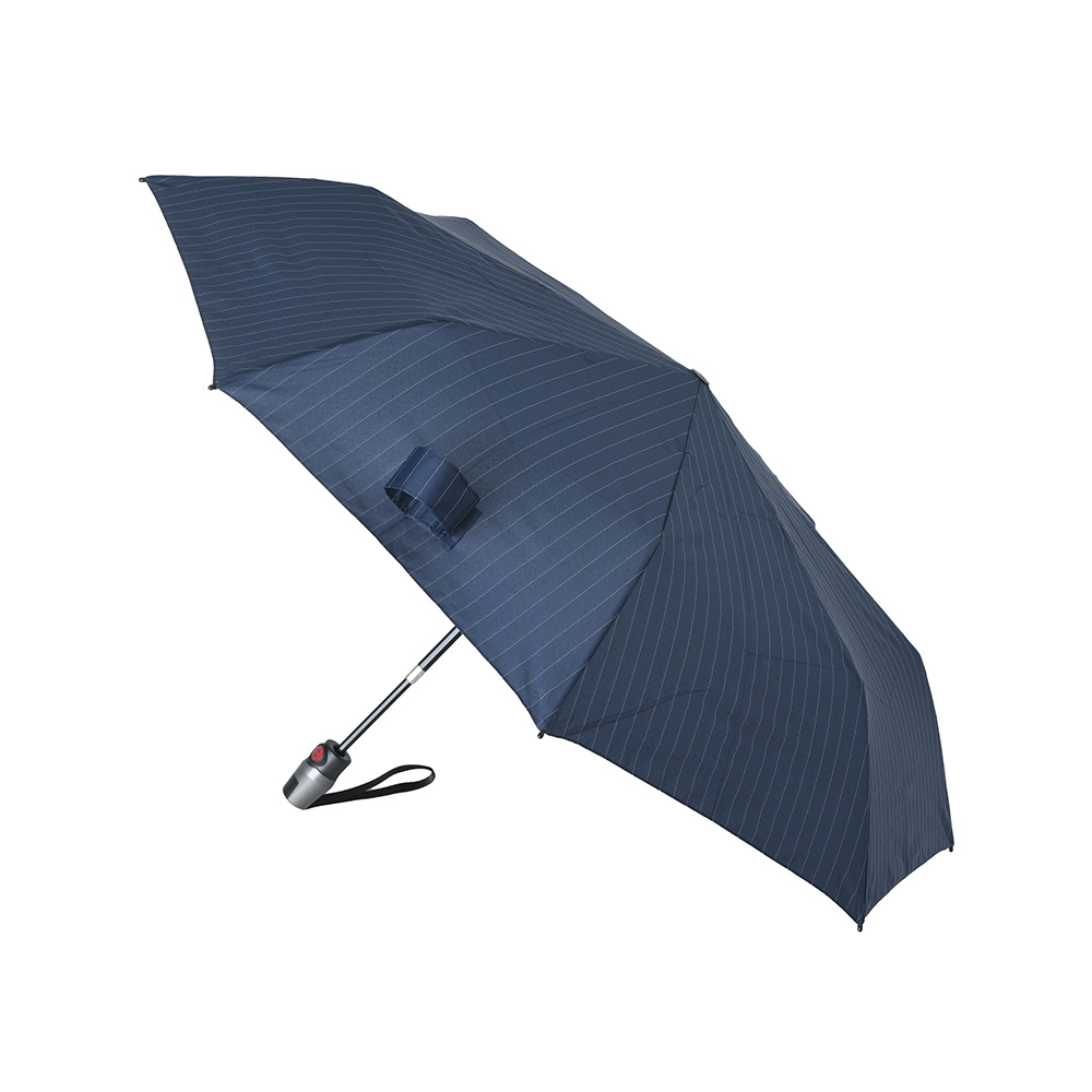 Knirps T.220 自動開閉 折りたたみ傘 8本骨 53cm クロス柄  メンズ 軽量 おしゃれ 風に強い 折り畳み傘 ワンタッチ ビジネス クニルプス  【送料無料】 Knirps クニルプス T.220 自動開閉 折りたたみ傘 8本骨 53cm ピン