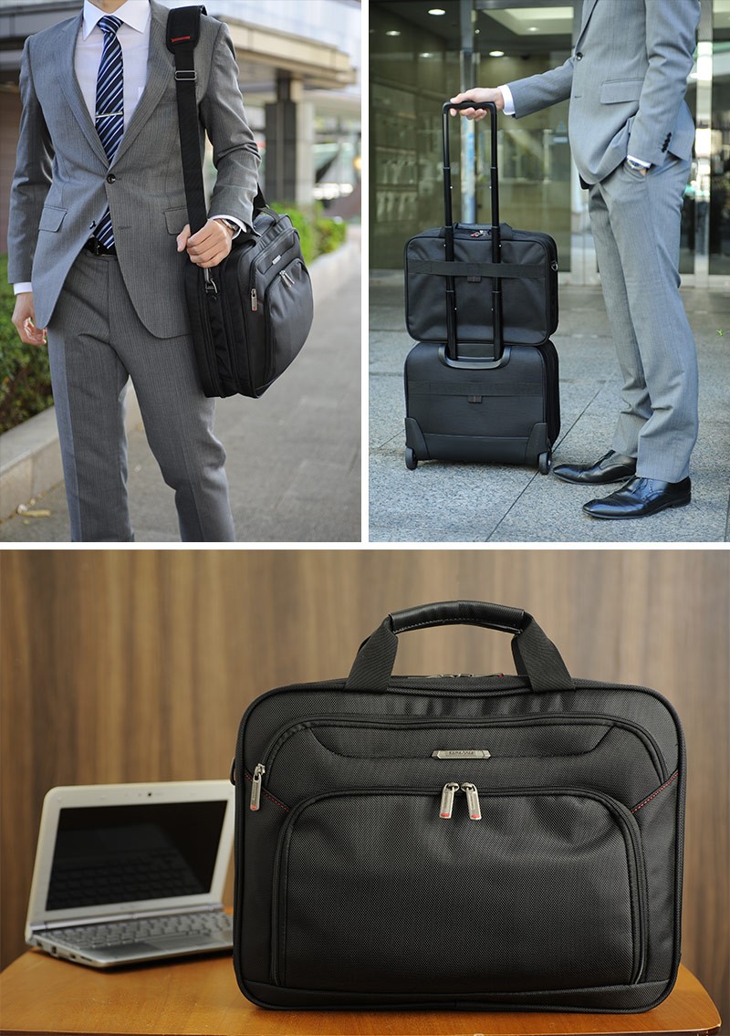 サムソナイト ビジネスバッグ 2層式 大容量 Samsonite XENON3 Two-Gusset Toploader 89433-1041