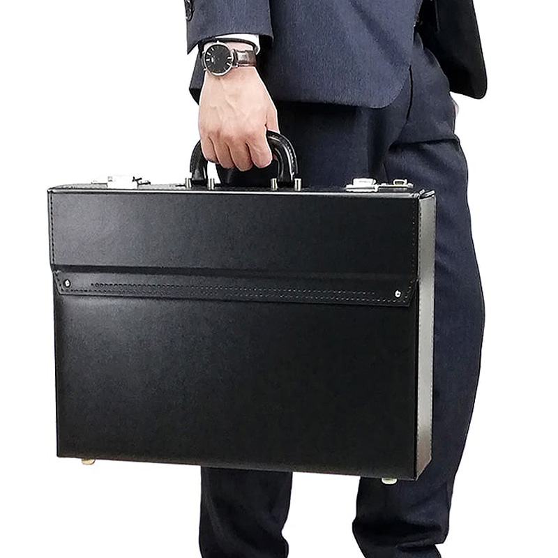 J.C HAMILTON 合成皮革 パイロットケース 幅44cm×マチ10cm 日本製 豊岡