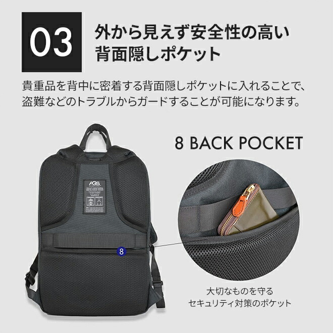 公式】バリスティックスピリット リュック バックパック 22L B4 15.6