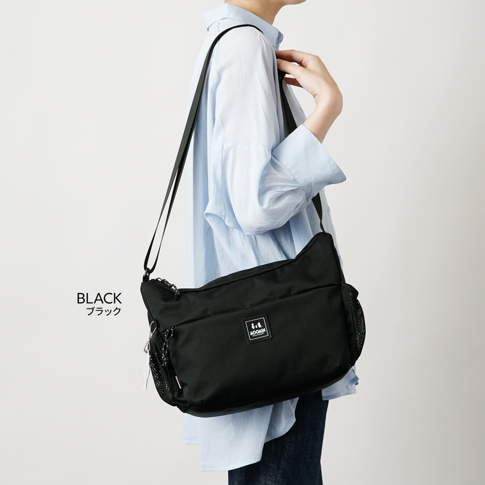 ムーミン MOOMIN ニョロニョロ リトルミイ スナフキン アウトドア ポシェット ショルダーバッグ