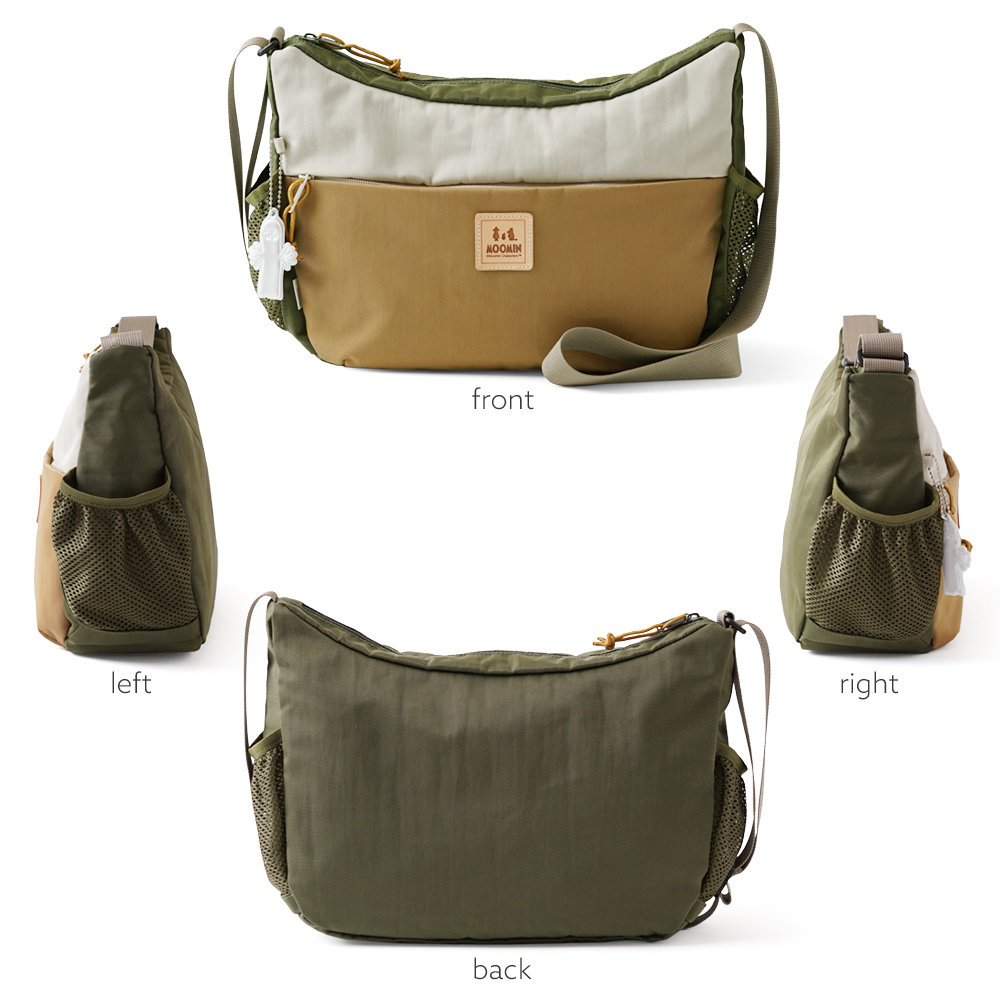 ムーミン MOOMIN ニョロニョロ リトルミイ スナフキン アウトドア ポシェット ショルダーバッグ