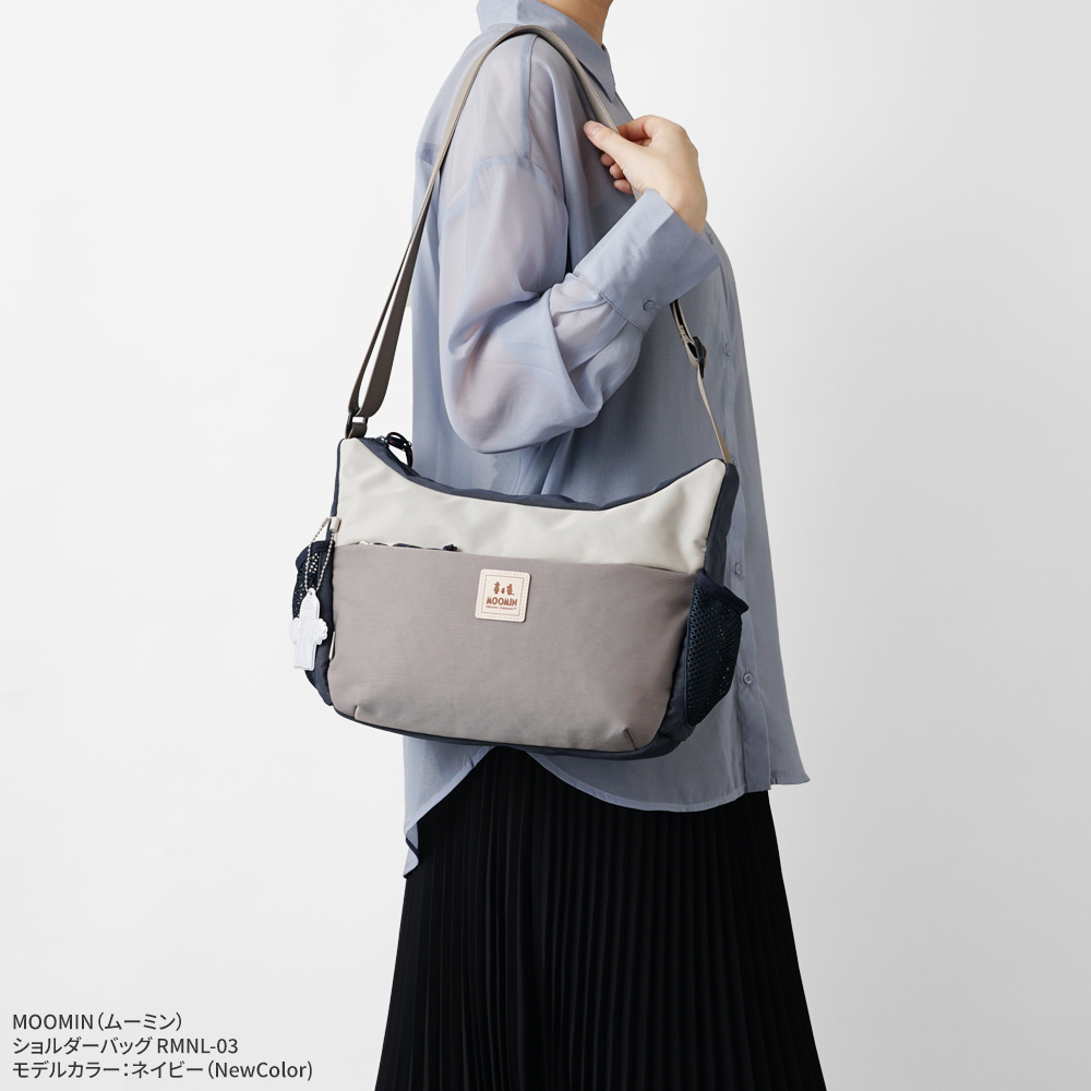 ムーミン MOOMIN ニョロニョロ リトルミイ スナフキン アウトドア ポシェット ショルダーバッグ