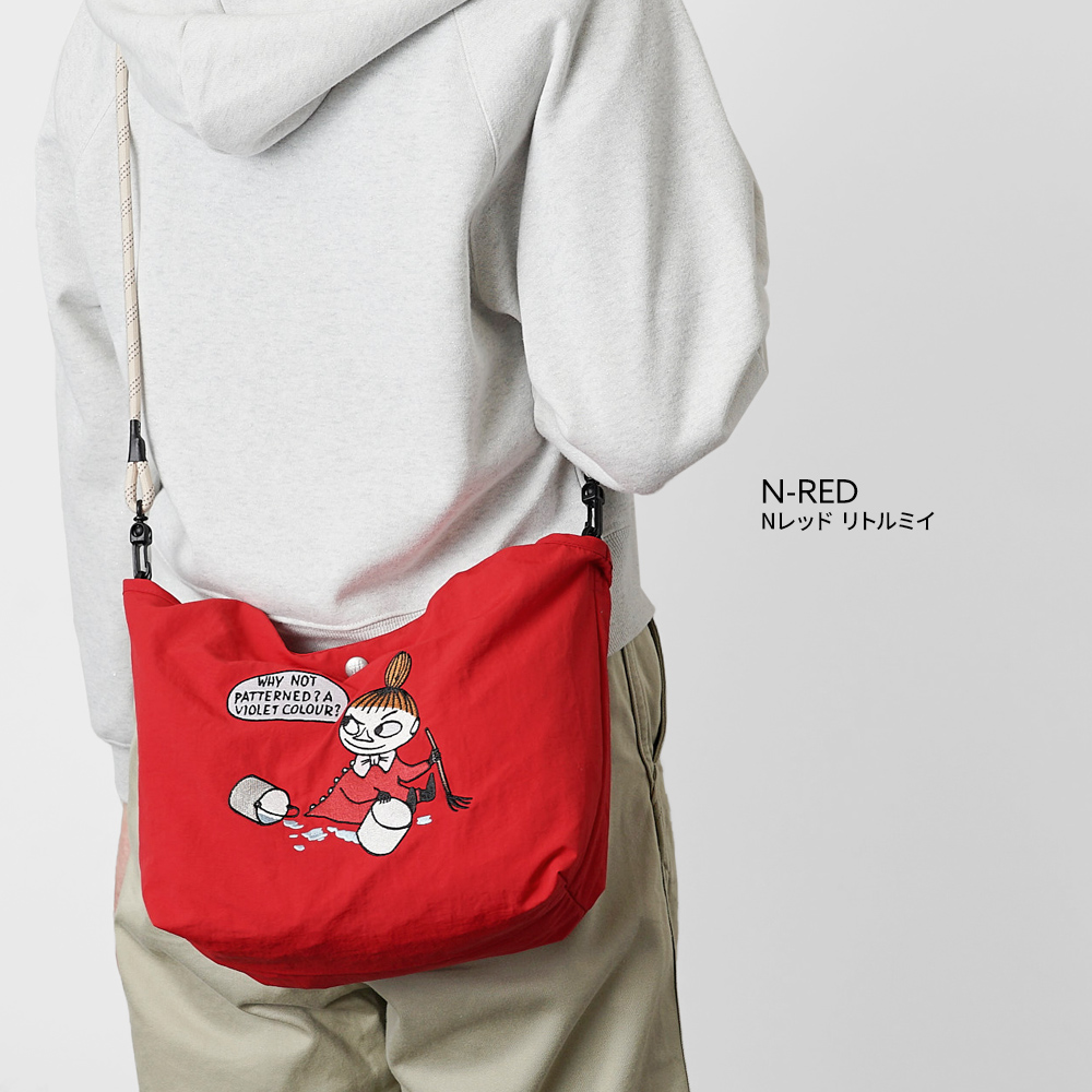 ムーミン リトルミイ スティンキー スナフキン ニョロニョロ ショルダーバッグ シンプル ミニトート かわいい おしゃれ