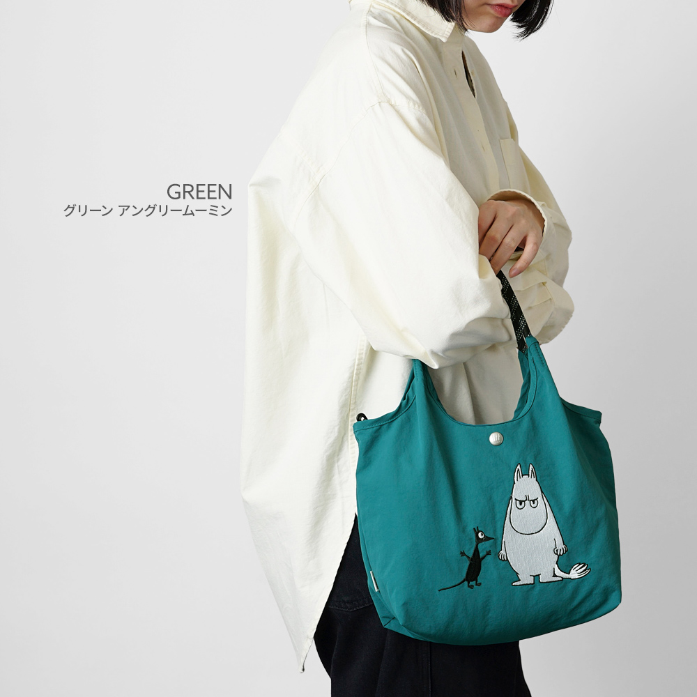 ムーミン リトルミイ スティンキー スナフキン ニョロニョロ ショルダーバッグ シンプル ミニトート かわいい おしゃれ