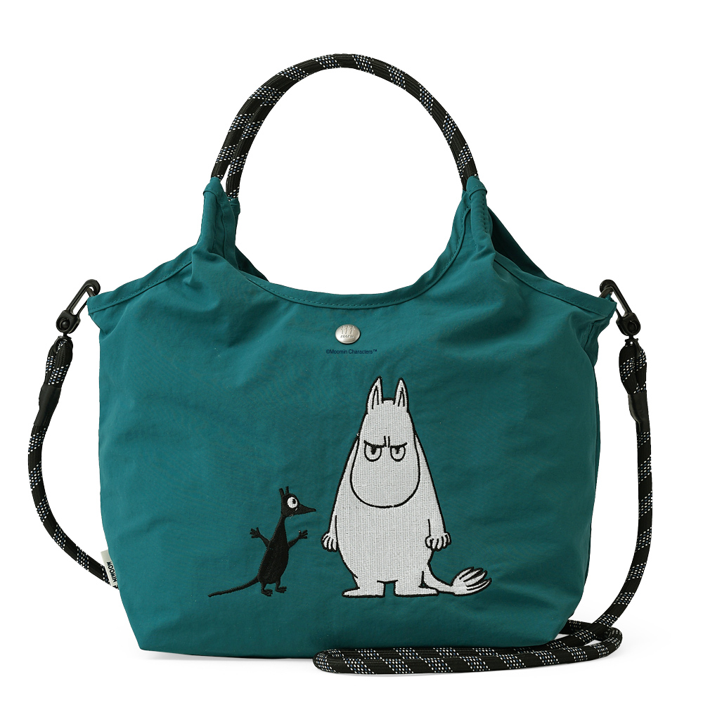 公式 ムーミン バッグ　レディース リトルミイ スナフキン スティンキー ニョロニョロ 刺繍 トート ショルダーバッグ MOOMIN 2way バッグ RMPK-02 | MOOMIN | 09