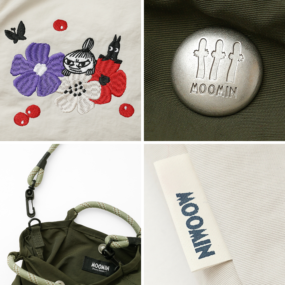 ムーミン リトルミイ スティンキー スナフキン ニョロニョロ アングリームーミン ソフス ショルダーバッグ 刺繍 母の日 プレゼント ポシェット 軽量 鞄 バッグ ショルダー ミニショルダー ミニトート 軽い 小さい 小さめ 小さな かわいい おしゃれ