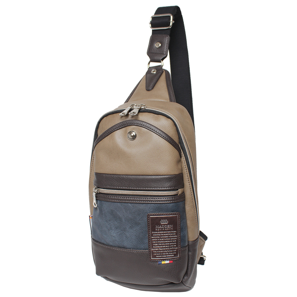 公式】ボディバッグ メンズ 公式 メデンイクイップメント 大きめ 革 50