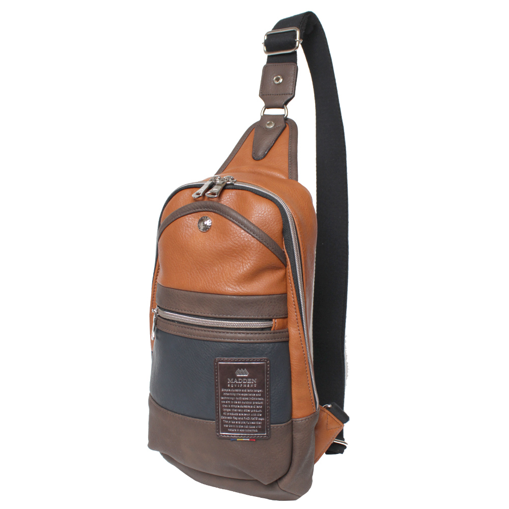 ボディバッグ メンズ 公式 メデンイクイップメント 大きめ 革 50代 40