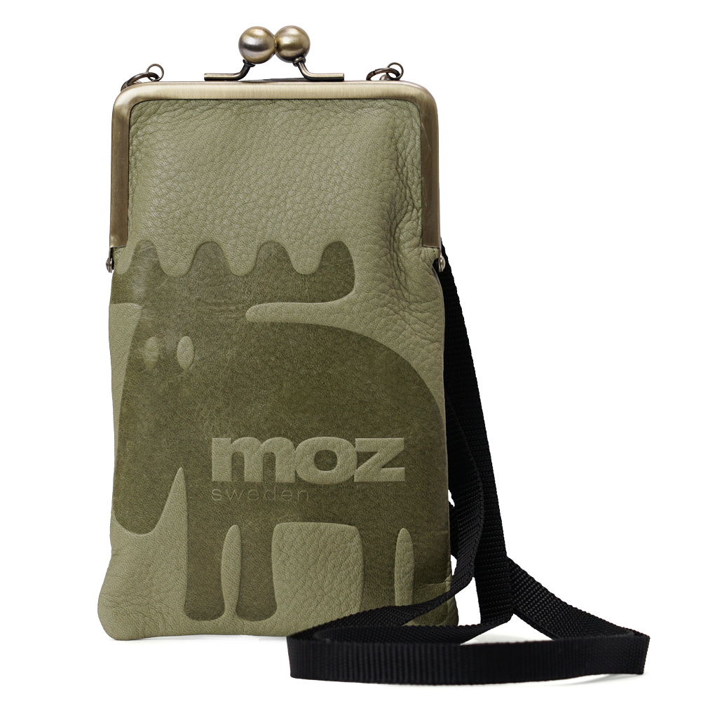 moz（モズ） 【公式】moz Elk 蝦蟇口 ミニショルダーバッグ 本革
