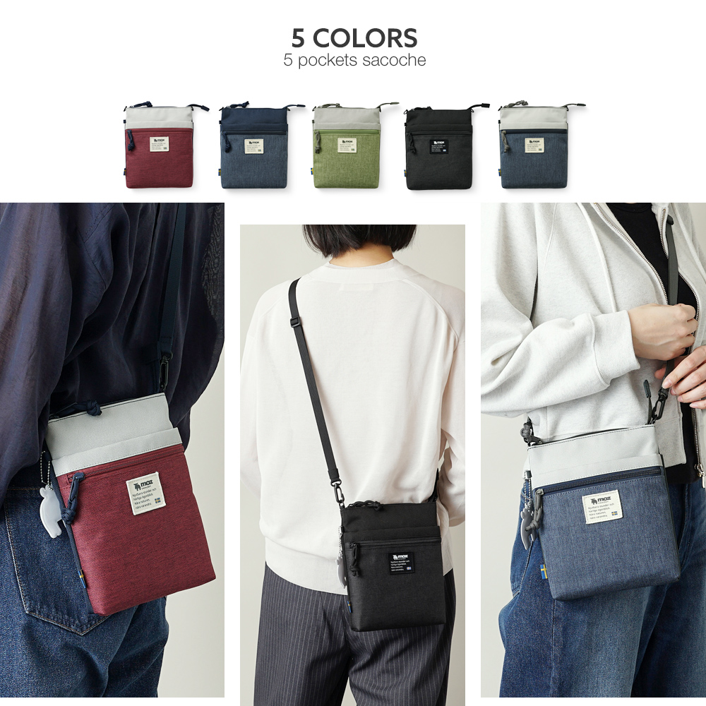 モズ moz mos ミニトート エルクの刺繍 刺繍トート リッチ刺繍 ランチトート