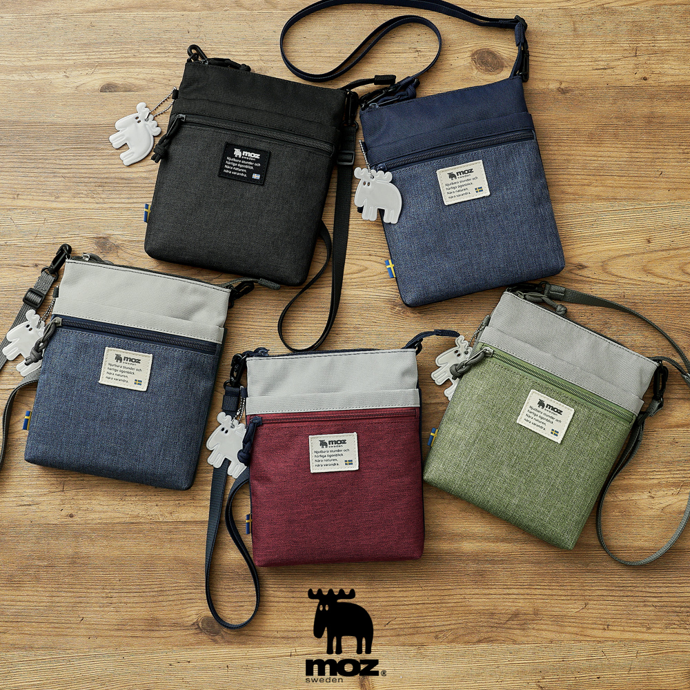 モズ moz mos ミニトート エルクの刺繍 刺繍トート リッチ刺繍 ランチトート