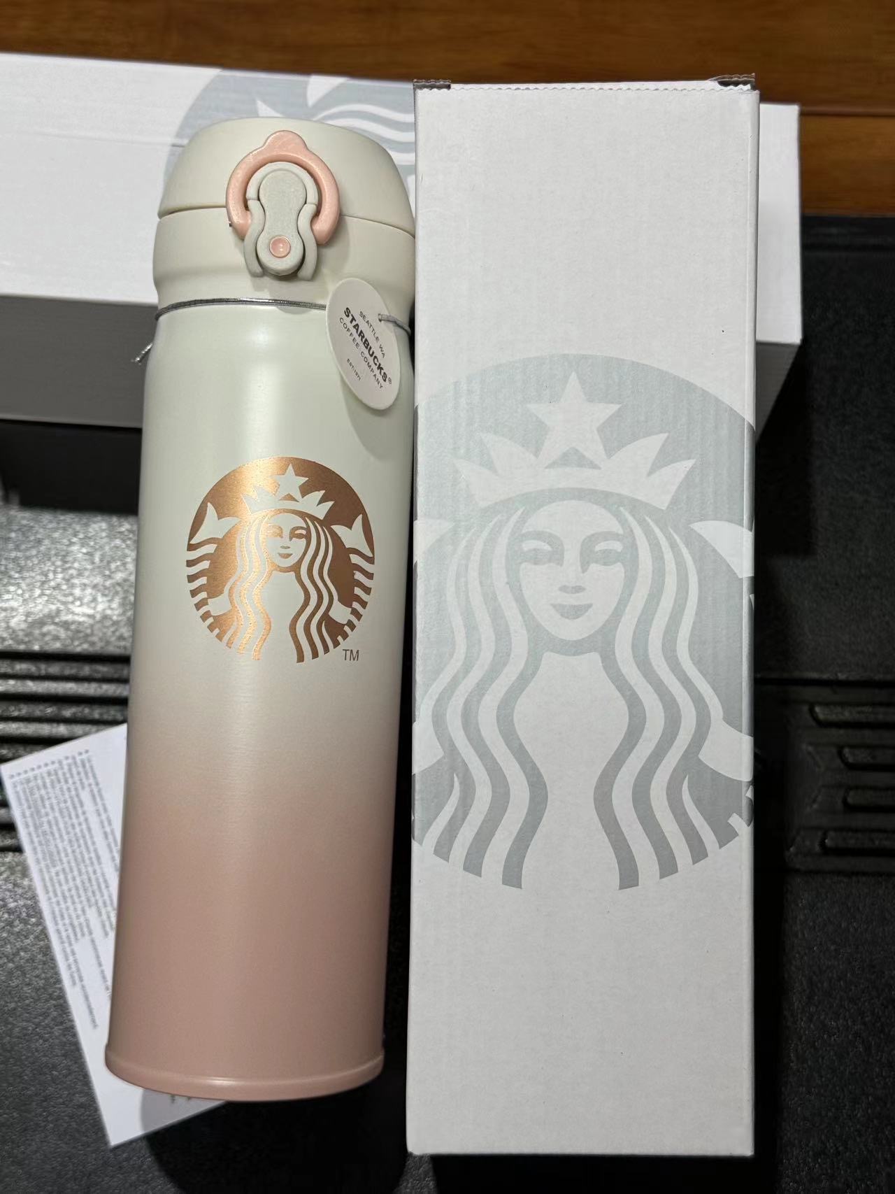 STARBUCKS スターバックス 水筒 ステンレスボトル 500ML 保温