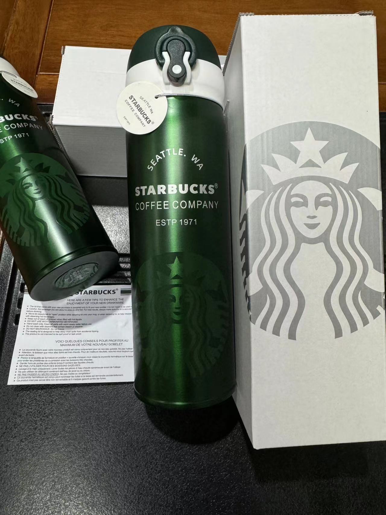 STARBUCKS スターバックス 水筒 ステンレスボトル 500ML 保温