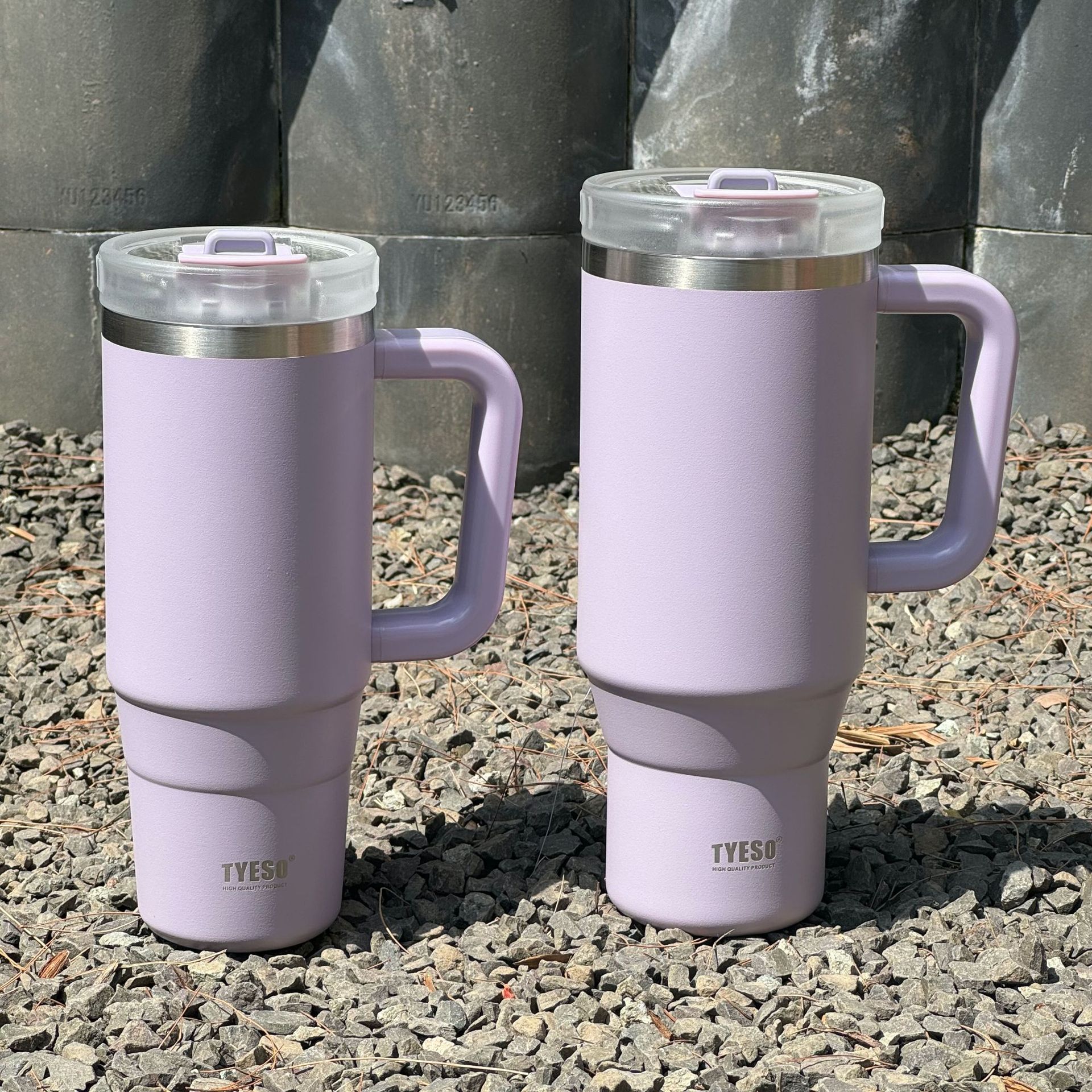 TYESO タンブラー ストロー付き 蓋付き 保温 保冷 大容量 ステンレス 二重構造 真空断熱 保温 保冷 おしゃれ 900ml 1200ml 結露しない コーヒータンブラー |  | 04