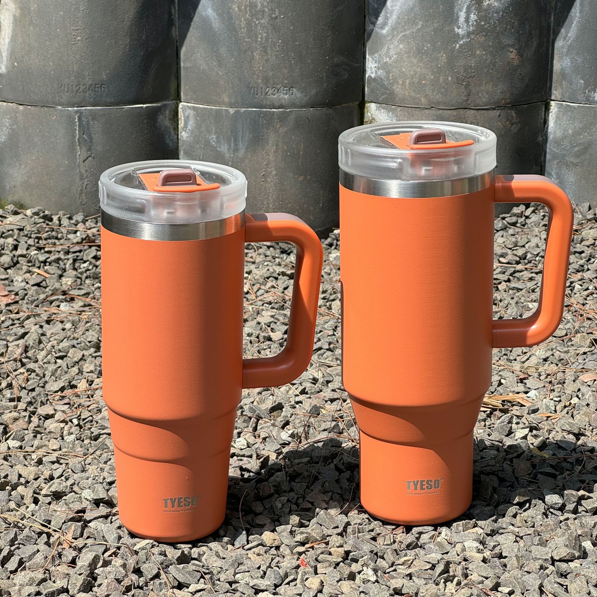 TYESO タンブラー ストロー付き 蓋付き 保温 保冷 大容量 ステンレス 二重構造 真空断熱 保温 保冷 おしゃれ 900ml 1200ml 結露しない コーヒータンブラー |  | 07