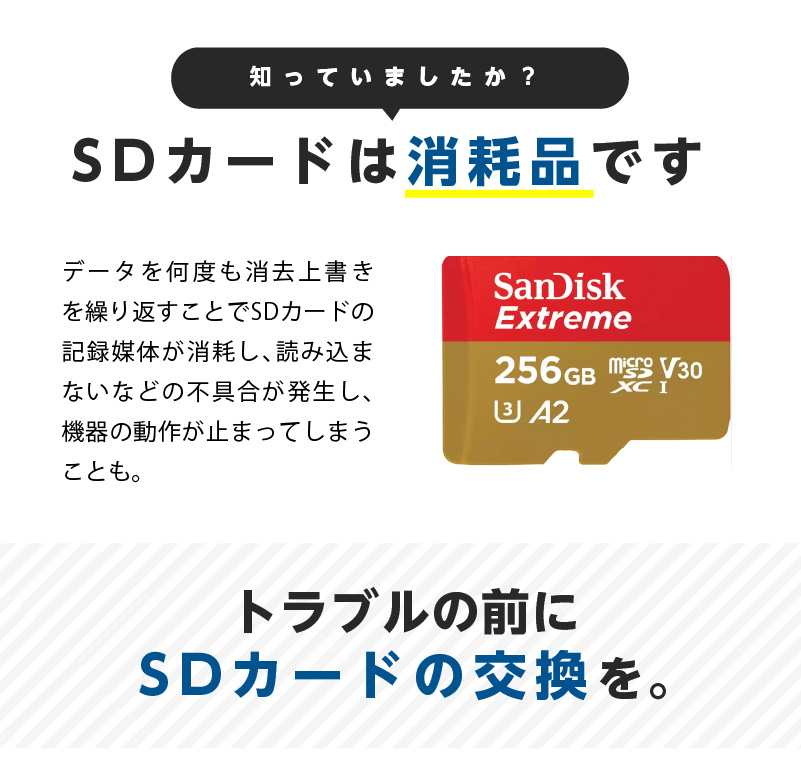 microSD 256GB マイクロSDカード サンディスク SanDisk U3 ドラレコ 