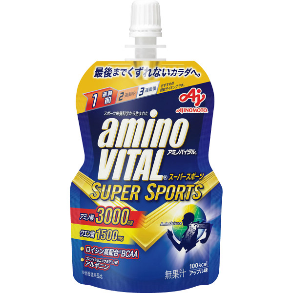 Yahoo! Yahoo!ショッピング(ヤフー ショッピング)「アミノバイタル」ゼリードリンク SUPER SPORTS（100g） （-0073-057-） | 内祝い ギフト 出産内祝い 引き出物 結婚内祝い 快気祝い お返し 志