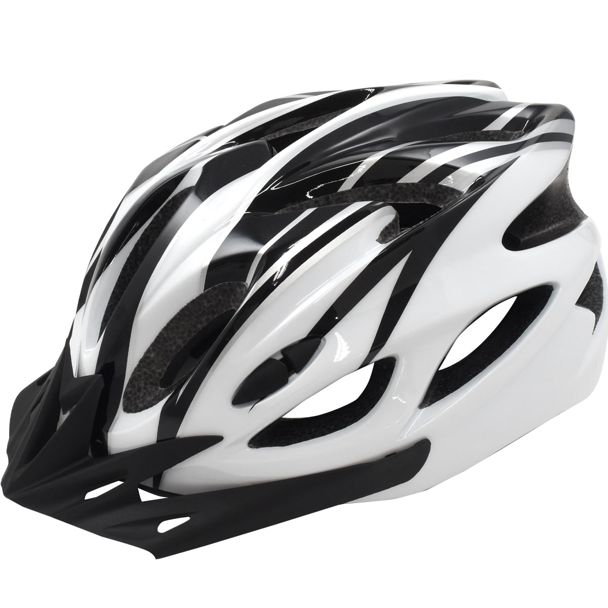 男女兼用 サイクルヘルメット 約56〜63cm  サイズ調整可能 ダイヤル式ベルト 軽量 通気性抜群 自転車 ヘルメット サイクリング 帽子 頭保護｜tabemore｜02