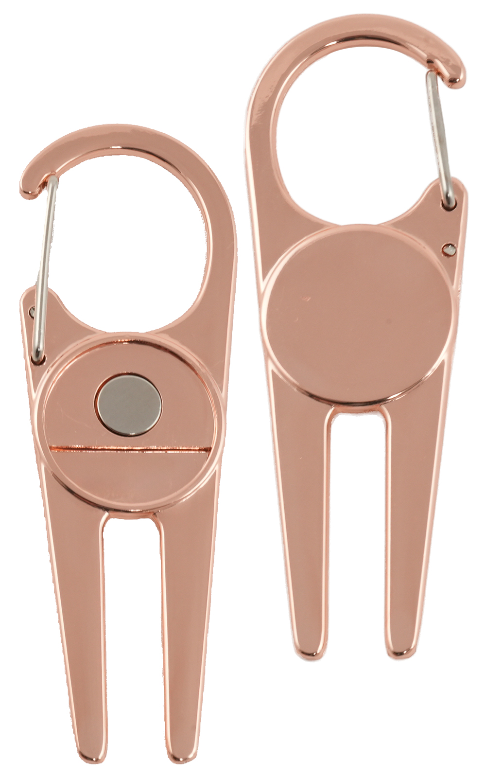 ゴルフ グリーンフォーク カラビナフック付き ゴルフマーカー装着可能 ゴルフ用品 ゴルフラウンド コース 芝修正 マーカー ピン 目印 練習用  練習道具 | ブランド登録なし | 02