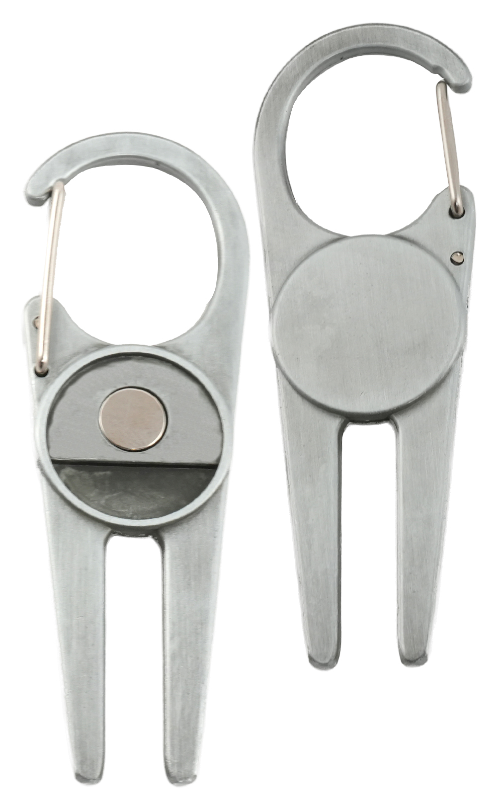 ゴルフ グリーンフォーク カラビナフック付き ゴルフマーカー装着可能 ゴルフ用品 ゴルフラウンド コース 芝修正 マーカー ピン 目印 練習用  練習道具 | ブランド登録なし | 03