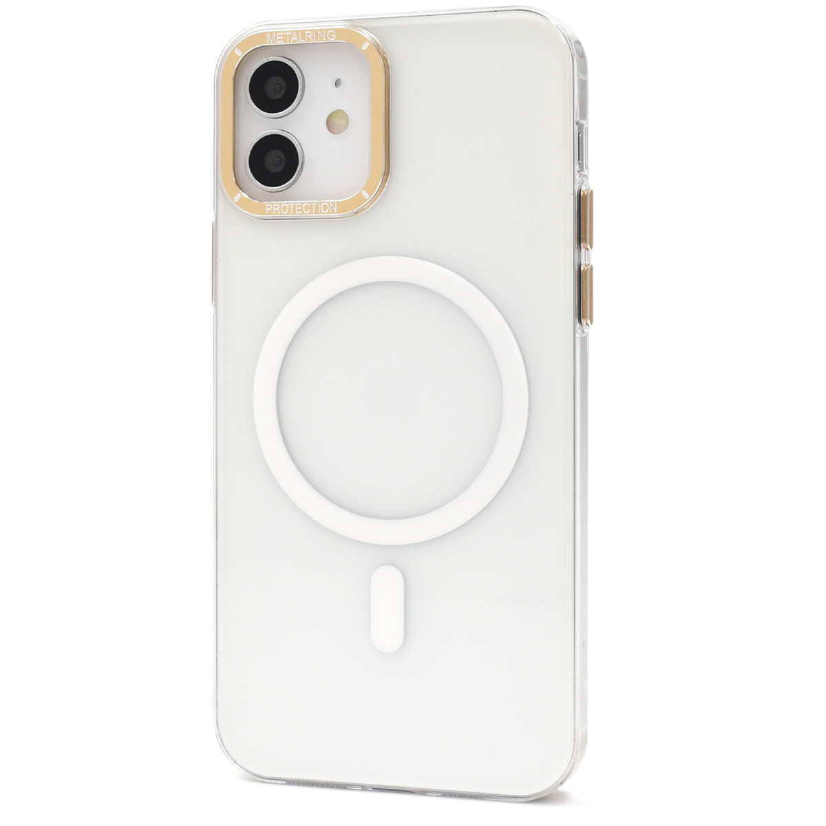 iPhone12/iPhone12 Pro (6.1インチ)共通対応 MagSafe対応 カラー クリアケース バックケース　背面保護カバー アイホン アイフォン 12 2020年｜tabemore｜02