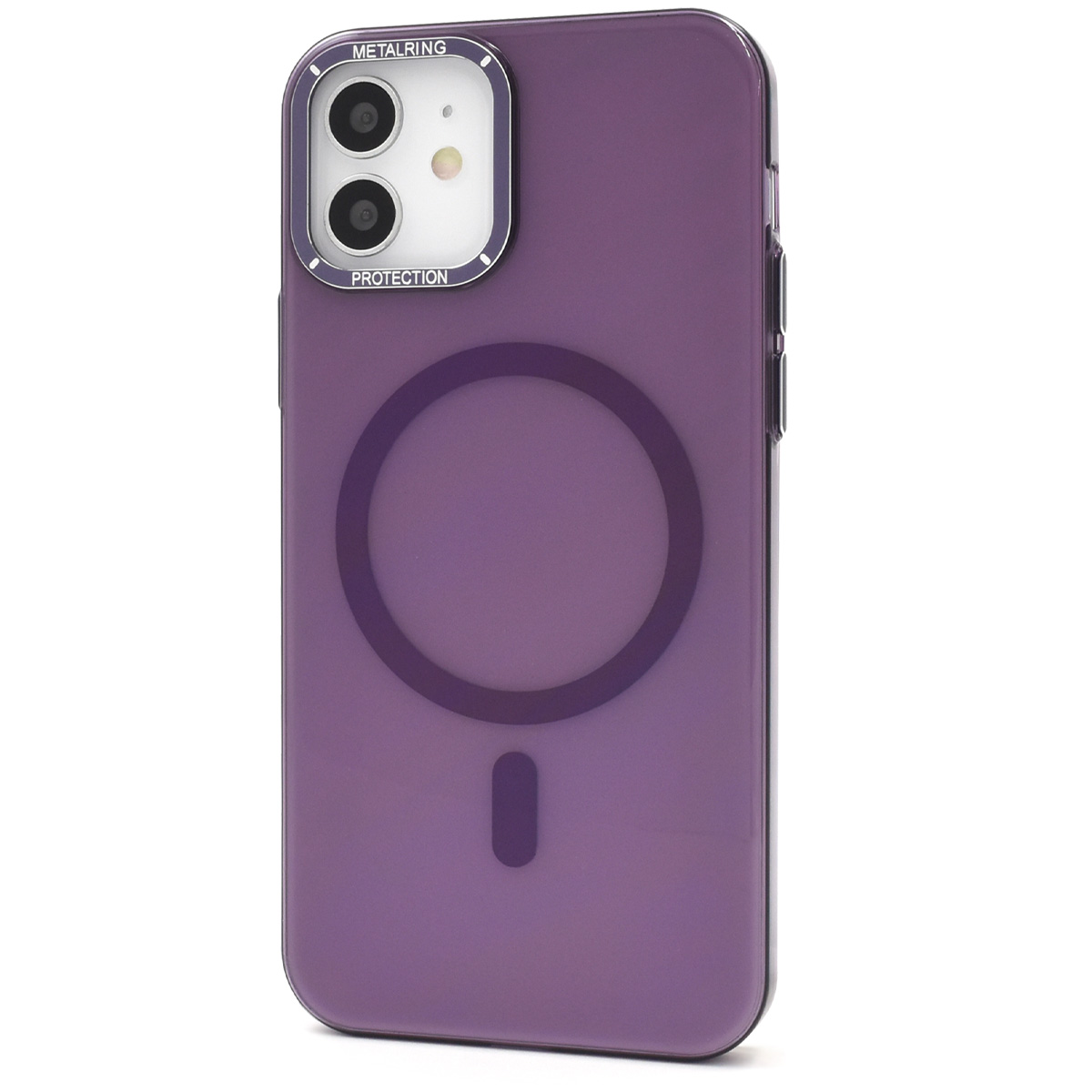 iPhone12/iPhone12 Pro (6.1インチ)共通対応 MagSafe対応 カラー クリアケース バックケース　背面保護カバー アイホン アイフォン 12 2020年｜tabemore｜06