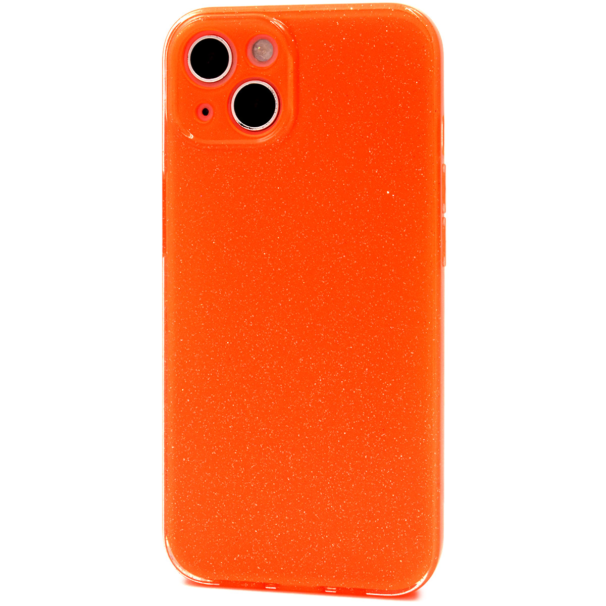 iPhone13  (6.1インチ)専用　ビタミンカラー ソフトケース グリッター入り バックケース 背面保護 アイホンケース アイフォンケース 13 2021年 | PLATA | 01
