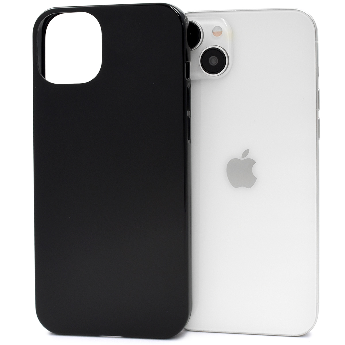 iPhone 15Plus (6.7インチ)専用  ソフトケース バックカバー TPU素材 無地 背面保護 アイフォンケース アイホンケース  iphone15 プラス | PLATA | 01