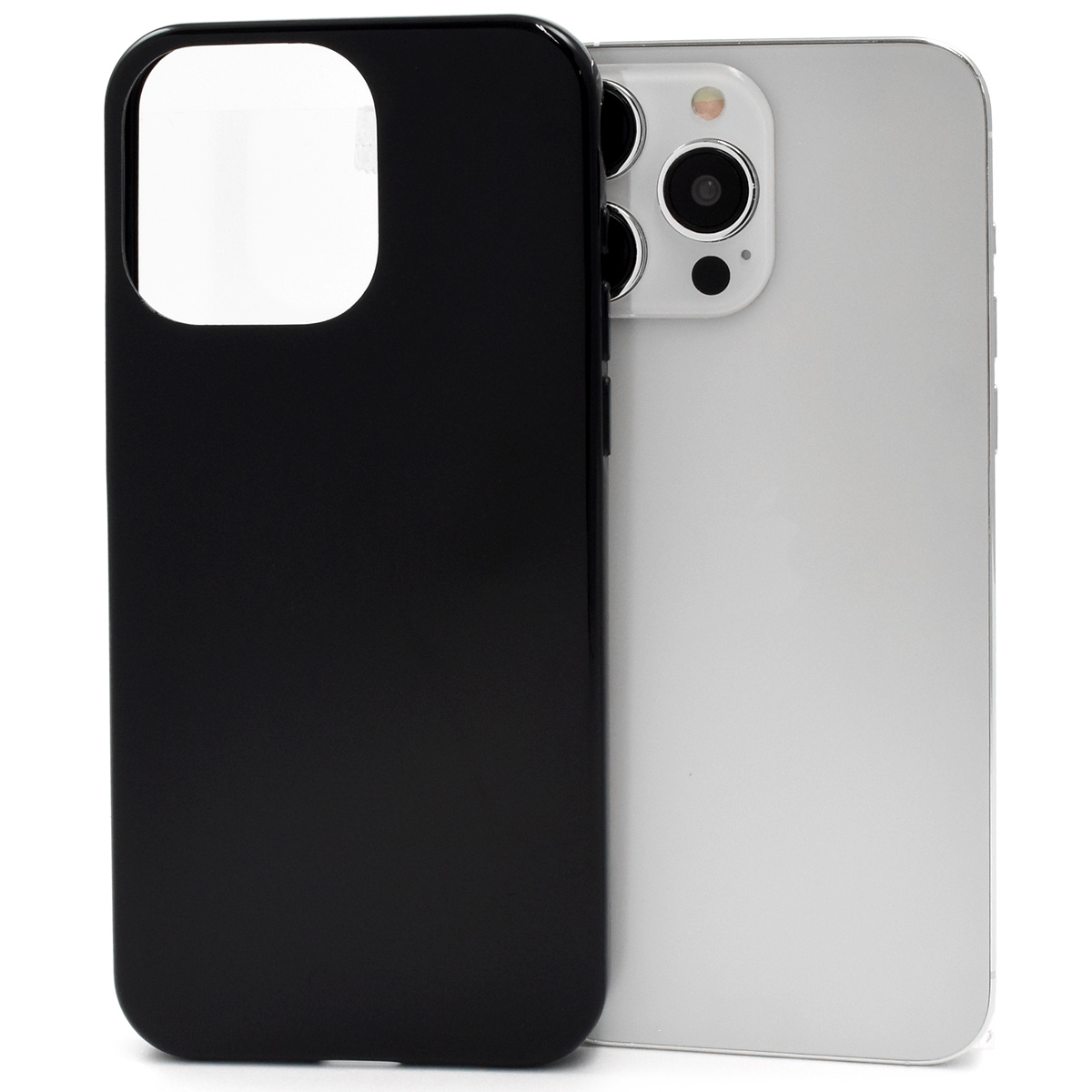 iPhone 15ProMax (6.7インチ)専用  ソフトケース バックカバー  TPU素材 無地 背面保護 アイフォンケース アイホンケース  iphone15 プロマックス | PLATA | 01