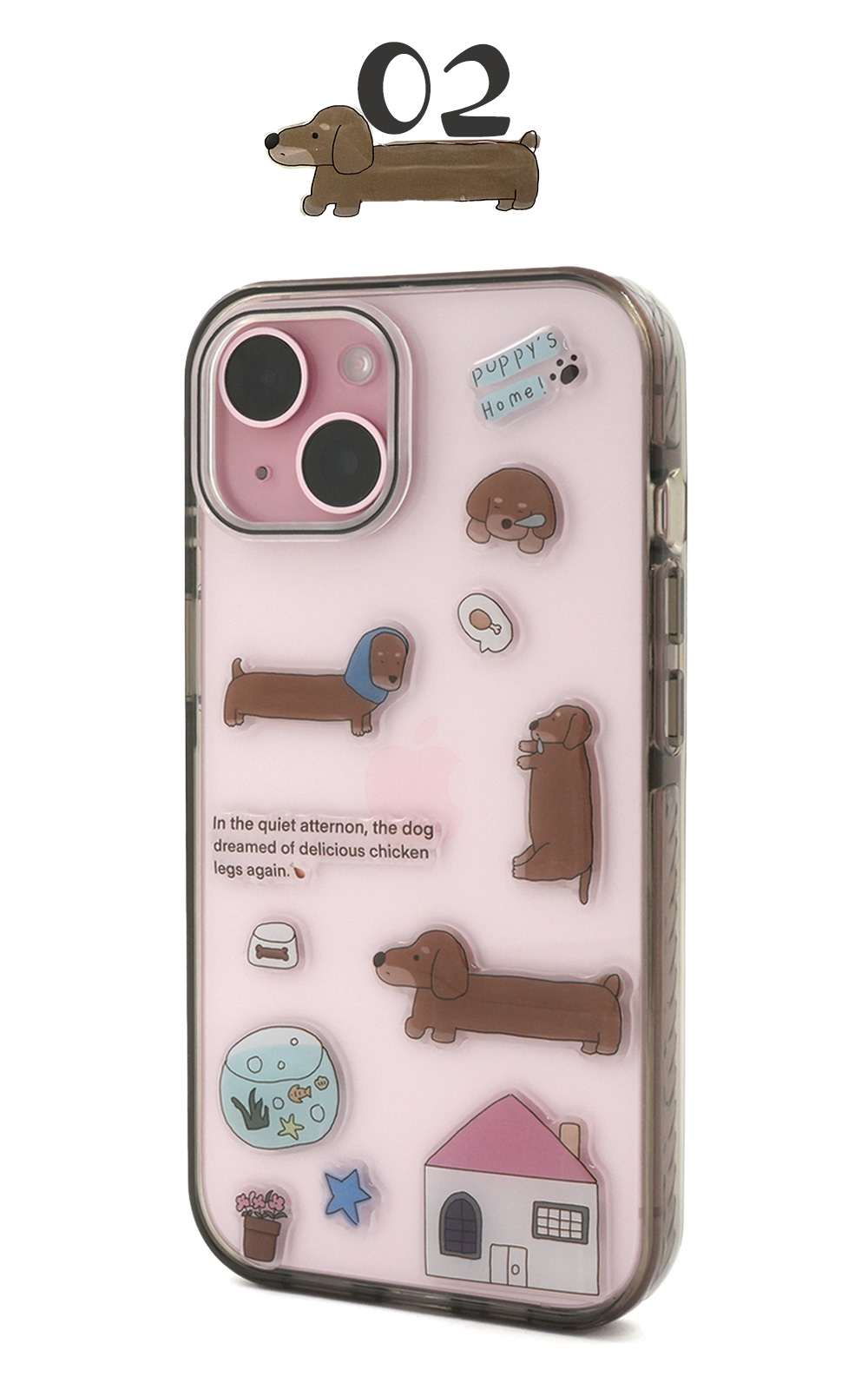 【Iphone15】カラフル 動物プリント ソフトケース PLATA（プラタ） iPhone15 シリーズ対応 動物シール柄 クリアケース