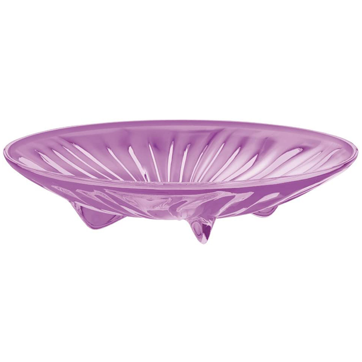 グッチーニ guzzini センターピース L （φ34.3×7.3cm） AQUA