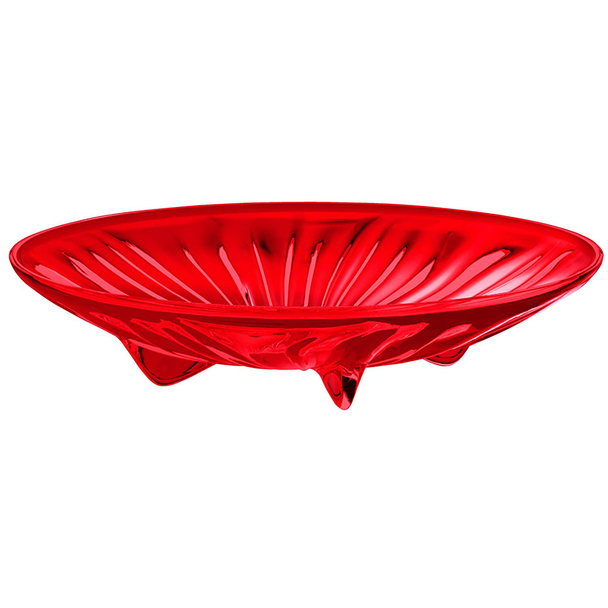 グッチーニ guzzini センターピース S （φ26×5.8cm） AQUA