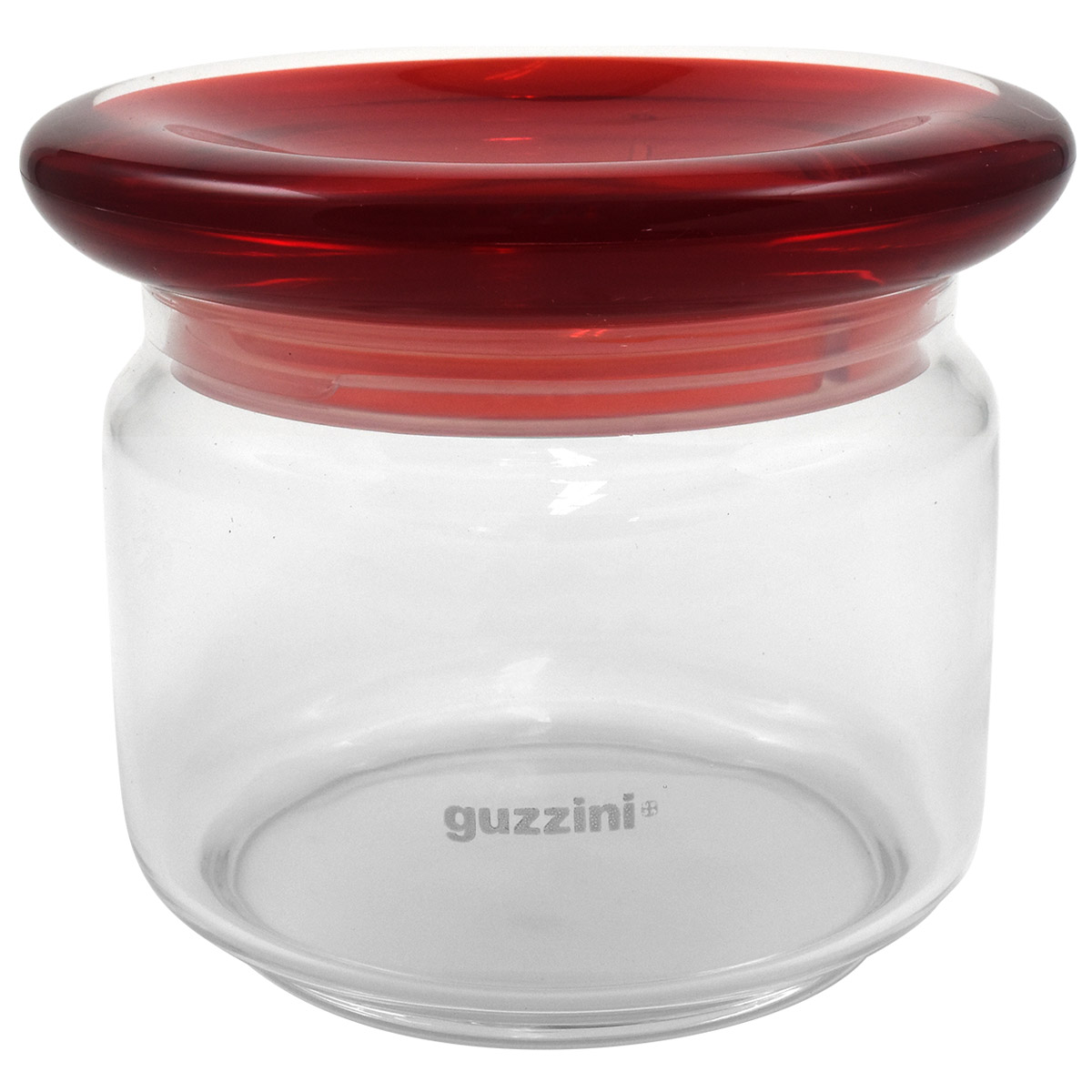 グッチーニ（guzzini） 訳あり キャニスター ガラスジャー 容量500ml