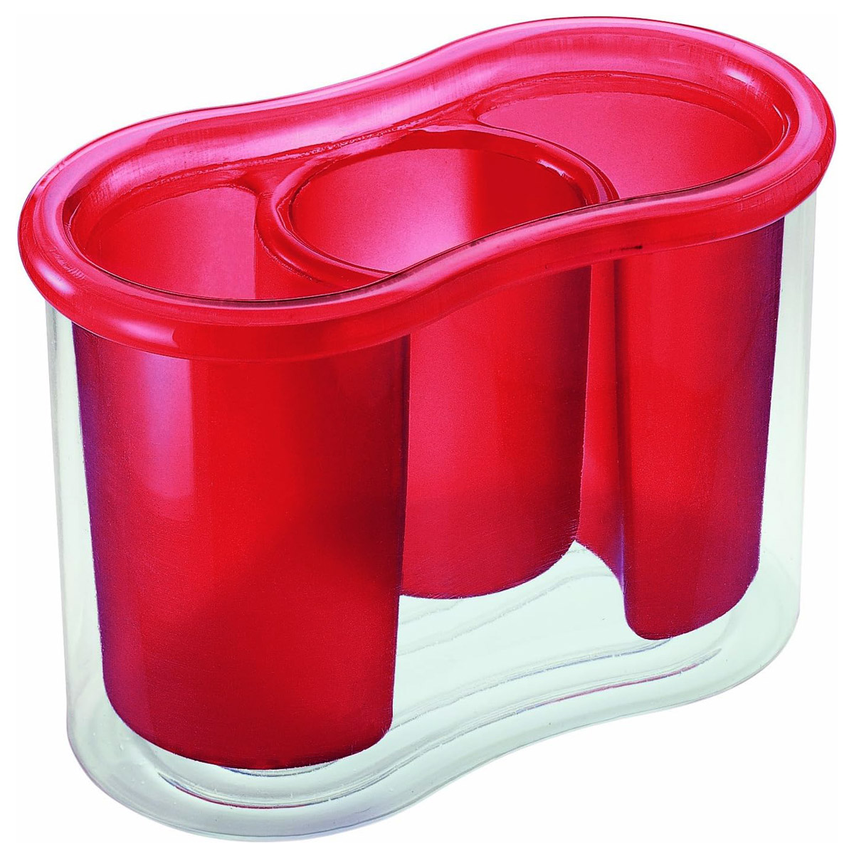 グッチーニ（guzzini） 訳あり カトラリーポケット 水切り 箸立て