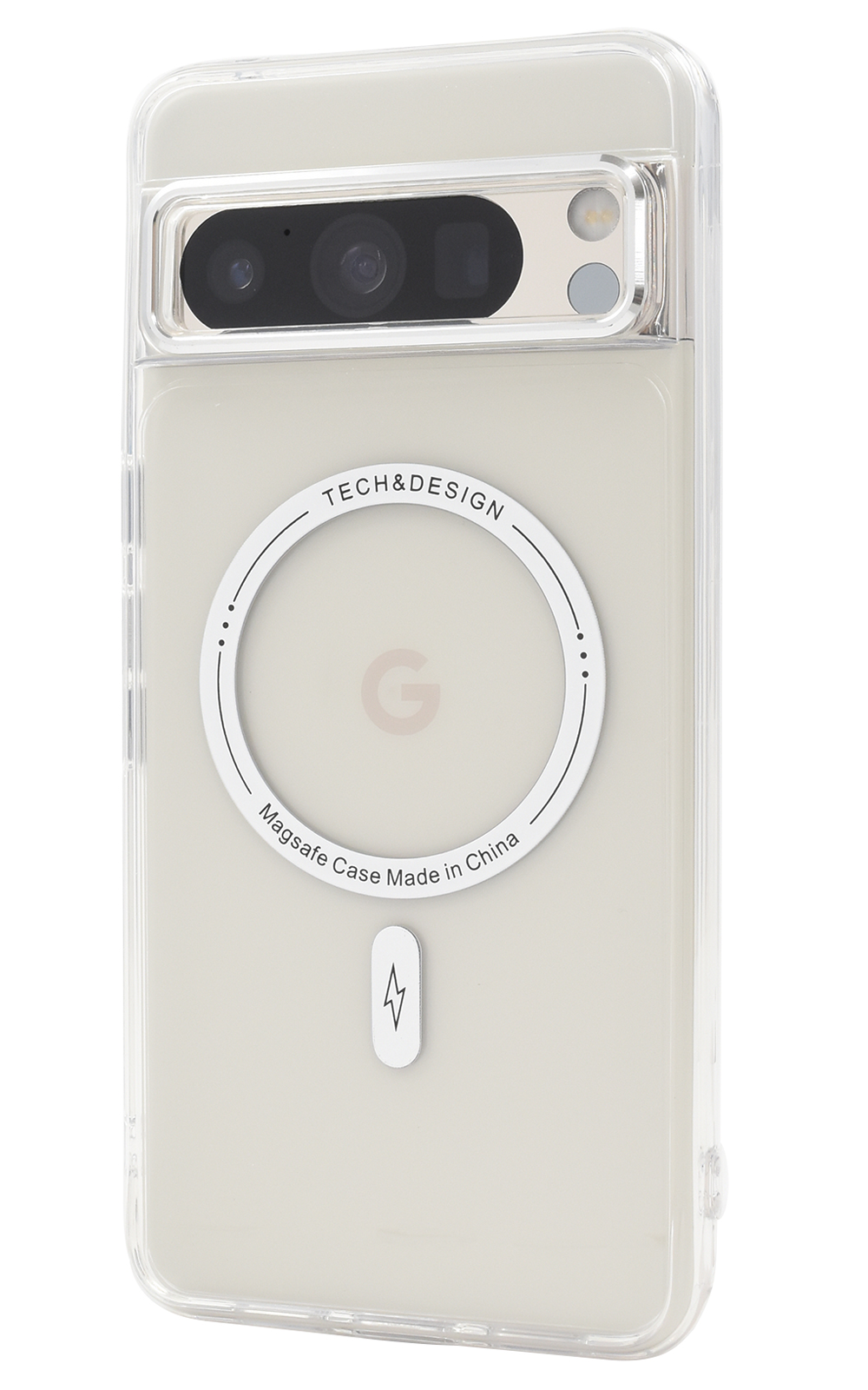 PLATA（プラタ） GooglePixel 8Pro 専用 MagSafe対応 耐衝撃 クリア