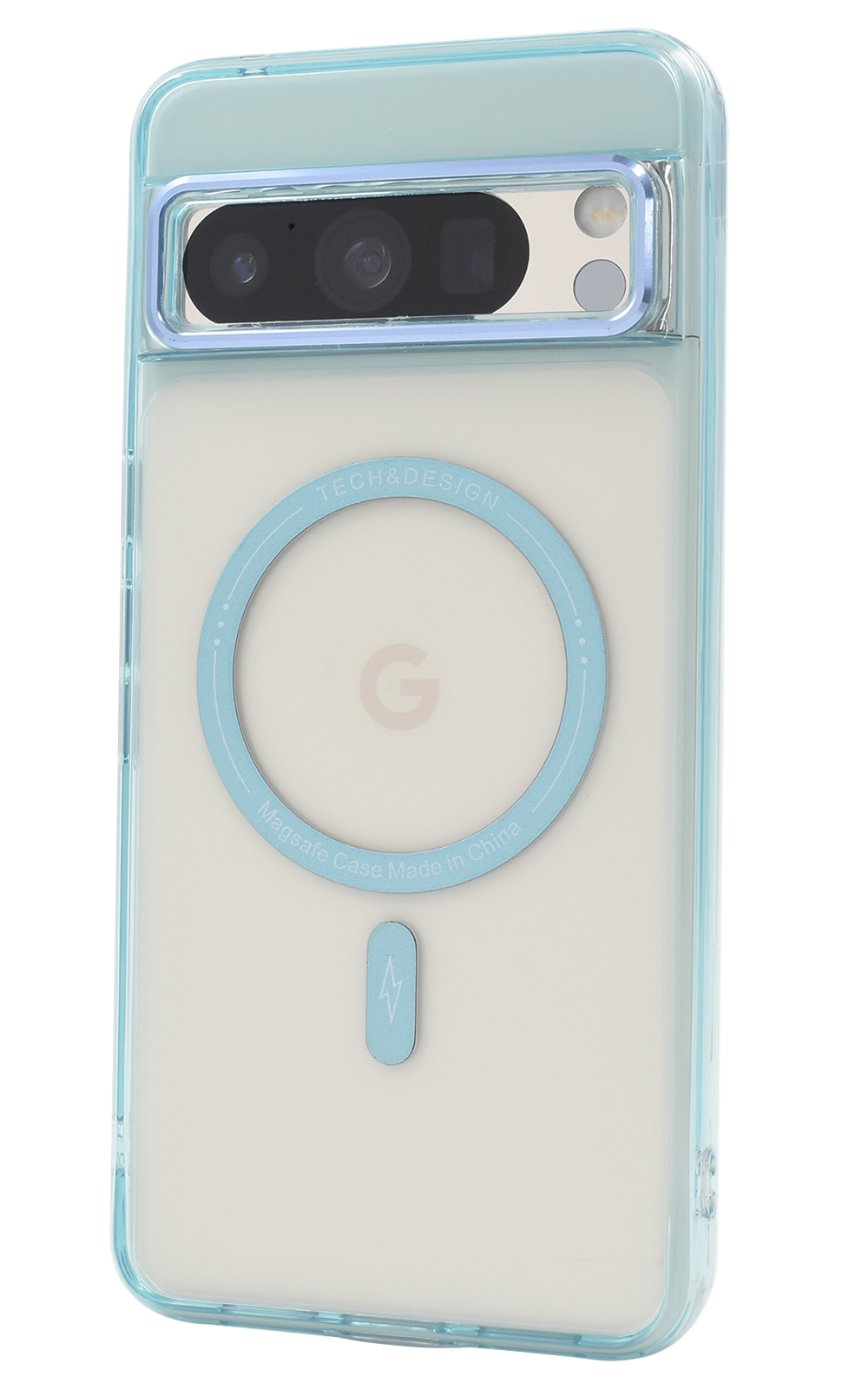 PLATA GooglePixel 8Pro 専用 MagSafe対応 耐衝撃 クリアカラー