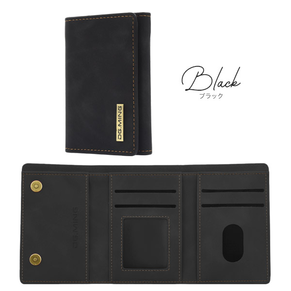 新品magsafe ウォレット 財布 コインケース ブラック マグセーフ MagSafe アクセサリー】Mag Coin Case with Hand Strap(black
