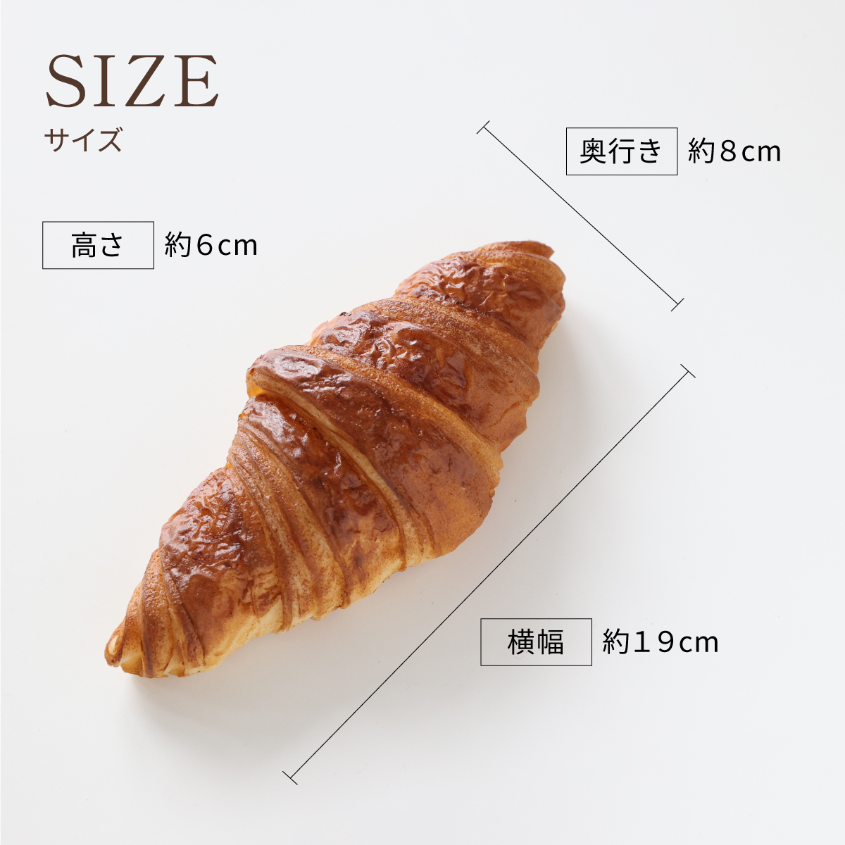 食べられない クロワッサン パン 食品サンプル レプリカ 見本 フェイク