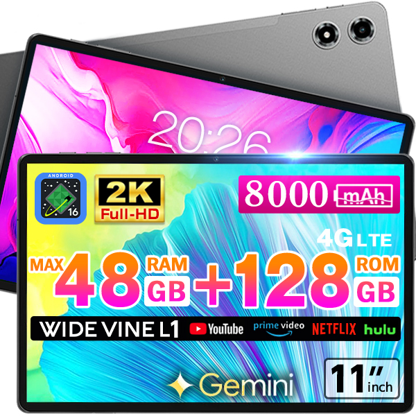 TECLAST 【新発売】ケース付☆大画面 11インチ GPS対応 最大48GBメモリ